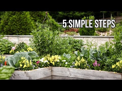 The Vegetable Garden Planting Plan That Actually Works (Step-by-Step)