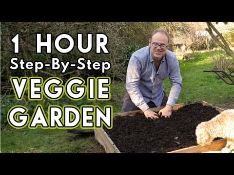 The Raised Bed Garden Guide: Start Growing in 1 Hour (No Experience Needed)