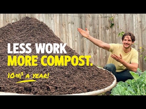 The Low-Effort, High-Yield Backyard Compost System: A Complete Guide
